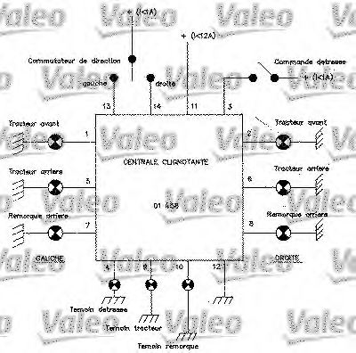 VALEO 641428 Flasher Unit